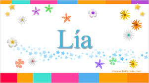 Lia Significado De Lia