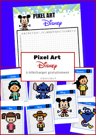 20 Modeles De Pixel Art Disney A Telecharger Gratuitement Un Jour Un Jeu Pixel Art Modele Pixel Art Pixel Art Minecraft