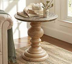 Maybe you would like to learn more about one of these? Lillie Pedestal Accent Table Pottery Barn
