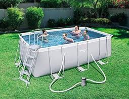 Pool 412 X 201 X 122 Motor Wasser Meer Strand Garten Sommer Baden Badespass Schwimmen Schwimmbadzubehor Schwimmartikel Pool Stahlrahmen Pool Poolabdeckung
