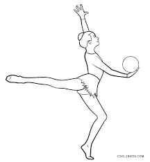Gymnastics coloring page illustrations & vectors. Free Printable Gymnastics Coloring Pages For Kids