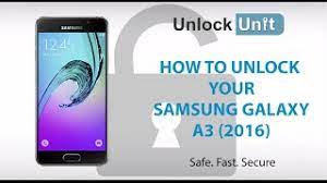 Aug 11, 2017 · please follow these steps : How To Unlock Samsung Galaxy A3 2016 Youtube
