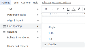 If you want to select more text,. Google Docs Line Spacing Google Docs Tips Google Drive Tips