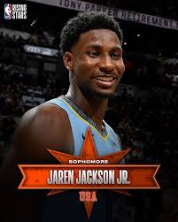 Nba All Star Weekend On Instagram Jaren Jackson Jr Of The Memgrizz Is Making His 2nd Appearance For The U S Team Jaren Was Drafted In 2020 Jackson All Star Nba