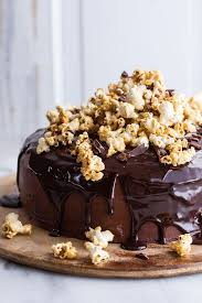 Healthier Chocolate Lovers Sweet Corn And Hazelnut Crunch Chocolate Cake W Ganache Half Baked Harvest Recipe Healthy Chocolate Chocolate Recipes Cake