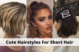 Blonde graduated bob haircut for thick hair. 57 Trendy Cute Hairstyles For Short Hair To Try In 2021 Girl Shares Tips