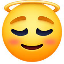 Alien emoji wink tongue sticking out sticker. Smiling Face With Halo Emoji Meaning Copy Paste
