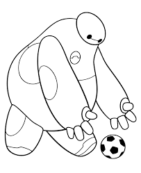 The main character called hiro hamada is a fourteen year old genius. Big Hero 6 Baymax Plays With The Ball