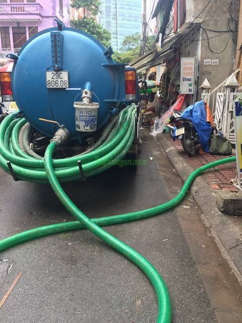 Hỗ trợ hút hầm cầu và thông nghẹt tại tất cả các tuyến đường thuộc Phường 3 Vũng tàu