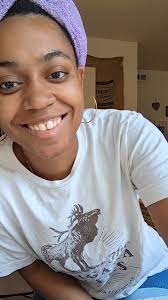 Didn't want to wait for my hair to dry to try out this cover...enjoy my  purple towel wrap , But