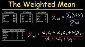 How To Find The Weighted Mean And Weighted Average In Statistics Youtube