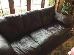 Most of you, at this point think of replacing your old one with a new purchase. How To Reupholster Leather Sofa With Severe Peeling Of Leather Surface Hometalk