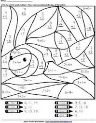 Free interactive exercises to practice online or download as pdf to print. Color By Number For 3rd Grade Math Coloring Worksheets Fun Math Worksheets Math Coloring