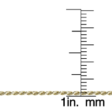 Daddy longlegs spiders can range from 2 to 10 mm long, but their legs can grow up to 50 mm. Mondevio High Polished 2mm Italian Rope Chain Necklace In Lengths 16 30 Inches On Sale Overstock 11381045