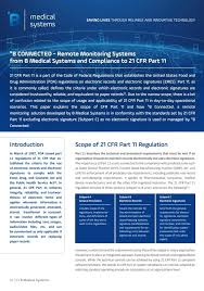 Căile ferate române, the romanian state railway. Fda 21 Cfr Part 11 Applicability To Monitoring Systems B Medical Systems Us