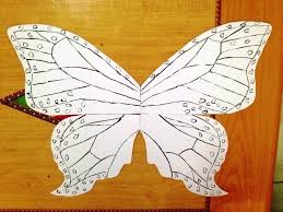 Colorful Butterfly Wall Poster How To Cut A Piece Of