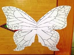 colorful butterfly wall poster how to cut a piece of