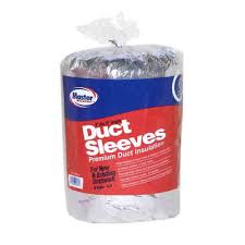 Master Flow 6 In Dia R 6 Ductwork Insulation Sleeve Inslv6 The Home Depot In 2020 Duct Work Duct Insulation Fiberglass Insulation