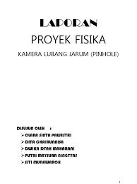 Maybe you would like to learn more about one of these? Laporan Proyek Fisika