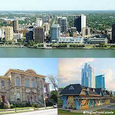 Item 2 of 5 button. Windsor Ontario Is The Southernmost City In Canada The Detroit River Is To The North Of The City Which Separates I Windsor Ontario Tourist Attraction Tourist