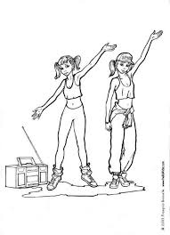 Dance Coloring Sheets Coloring Home