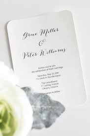 Simple Wedding Invitation Printed Wedding Invitation Textured Paper Black And White Wedding Invitation Rustic Wedding Invitation Wedding Invitations Simple Wedding Invitations Rustic Printing Wedding Invitations