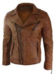 New Men Bike Leather Jacket Motorcycle Genuine Lambskin All Size Nfs27 Newfashionstyle Motorcyclejacket Leather Jacket Real Leather Jacket Leather Jacket Men