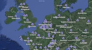 Techno Traveller Map Charts The Best Clubs In The World