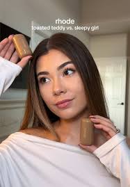 All in one rhode blush in toasted teddy #multifunction #blush #blushha...