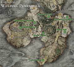 Weeping Peninsula optional dungeon locations and rewards in Elden Ring -  Polygon