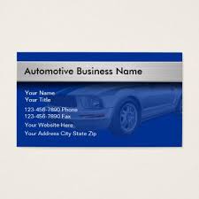 Automotive Business Cards Zazzle Com Free Business Card Templates Customizable Business Cards Business Cards