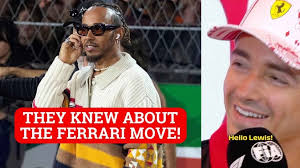 Old F1 video shows Lewis Hamilton dropping cheeky hint about Ferrari move