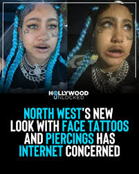 Kim Kardashian and Kanye West's daughter NorthNew Look Has Fans  Worried...Thoughts? 🤔⬇️