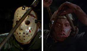 Friday the 13th jason voorhees face mask panel for diy face mask makers by a crafty mama co. The Changing Face Of Jason Voorhees All Masks Faces 1980 2009 Deadly Movies