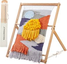 A big fan of both tapestry diaries and travel weaving, t. Amazon Com Willowdale 25 2 H X 19 3 W Weaving Loom With Stand Wooden Multi Craft Weaving Loom Arts Crafts Extra Large Frame Weaving Frame Loom For Beginner Ideal Christmas Holiday Gift Present