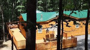 Berkeley Springs West Virginia Side Deck With Hot Tub And Back Deck With Patio Furnature And Table Top Firepit Berkeley Springs Cabin Vacation Cabin