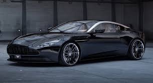 Aston Martin Db11 Sits On High W Heels From Wheelsandmore Carscoops Aston Martin Db11 Aston Martin Aston