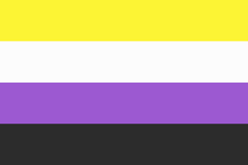 In the genderqueer pride flag, the colors each represent a different aspect of genderqueer identity. File Nonbinary Flag Svg Wikimedia Commons
