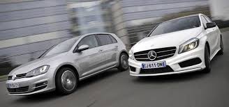 Essai Comparatif Volkswagen Golf Contre Mercedes Classe A L Automobile Magazine