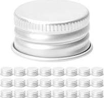 Amazon.com: Ciieeo Aluminum Bottle Caps 50 Pcs 24Mm Reusable ...