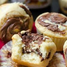 Resepi Nuttella Muffin Penuh Coklat Sedap Nutella Recipes Nutella Snack Recipes
