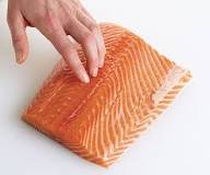Does salmon loin have bones?
