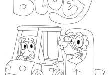 She's four years old, and a red heeler like her mum. Bluey Coloring Pages Coloring Pages For Kids And Adults
