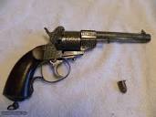 LeFauchex model M1854 cavalry pistol pinfire 12mm w/original box ...