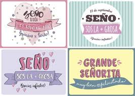 Qué linda profesión eligió usted porque, a lo largo de su vida, hay centenares o miles de personas agradecidas con sus enseñanzas. Tarjetas Dia Del Maestro Para Imprimir
