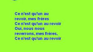Je dois partir, pour revenir et pour t'aimer. Ce N Est Qu Un Revoir 1 Youtube