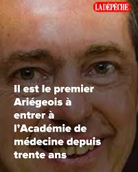 Il est le premier Ariégeois à entrer à l'Académie de médecine depuis trente  ans ➡️ https://l.ladepeche.fr/2evu