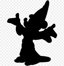 Dogs love to chew on bones, run and fetch balls, and find more time to play! Sorcerer Mickey Mouse Disney Character Silhouettes Png Image With Transparent Background Toppng