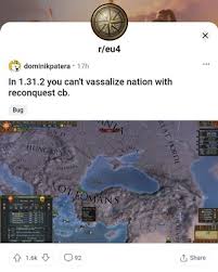 Hordes are fun and you have to be. Europa Universalis Iv Eu4 Vassalize Nation Not Working After 1 31 2