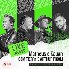 Para esquentar ainda mais o verão com os sucessos gravados na paradisíaca praia. Matheus Kauan On Twitter Atendendo A Milhares De Pedidos Teremos Live No Insta Quinta A Partir Das 20h Com Tierry E O Rei De Conduru Arthurpicoli No Aquecimento Do Lancamento De
